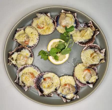 Ostiones a la Parmesana