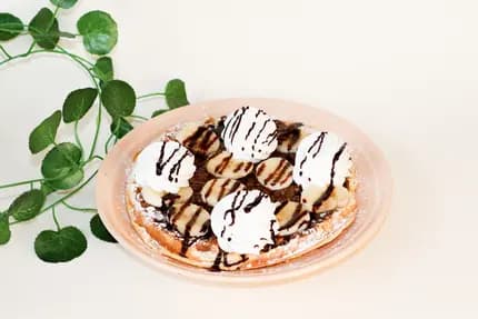 Waffle Clásico Manjar