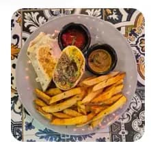 Burrito de Cochinita (AL PLATO)