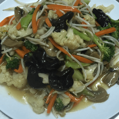 Chapsui de Verduras con Arroz