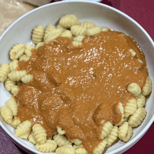 Gnocchi con Salsa a Elección