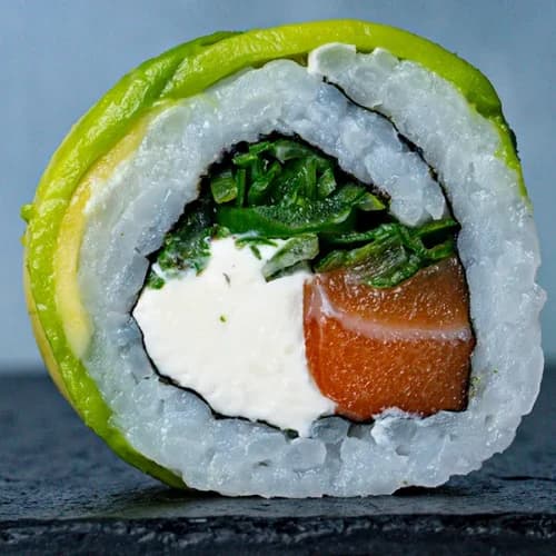 Sake Vege Rolls Avocado