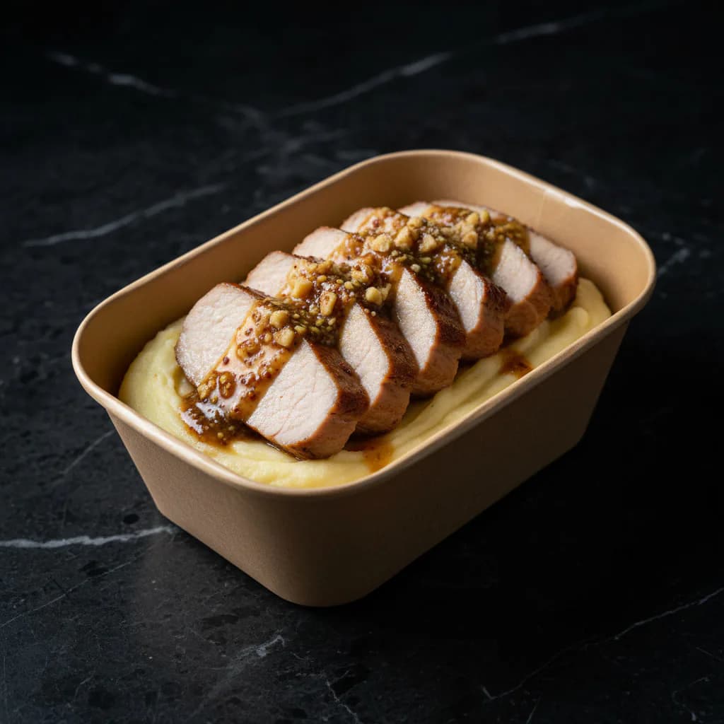Lomo de Cerdo con Puré