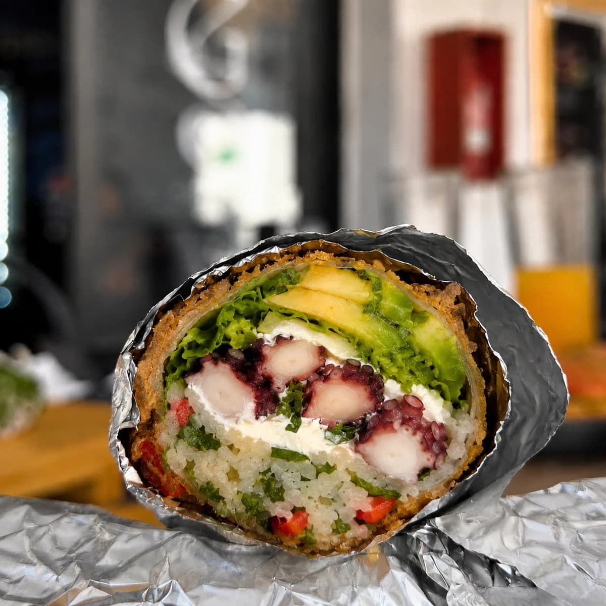 Burrito Guff Pulpo