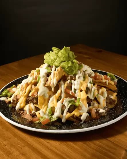Nachos con pollo