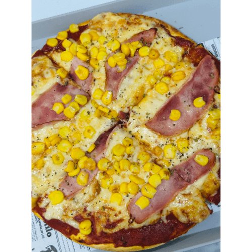 Pizza Jamón-choclo