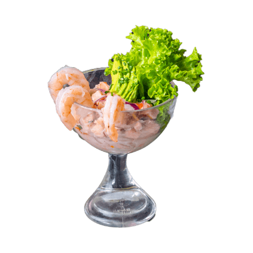 72.- Ceviche Mixto 250grs (1/4 kilo + Jugos!!)