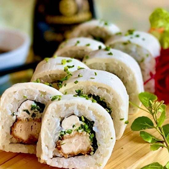 6.4 Cheese tori roll (8 piezas)