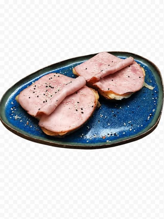 Tostadas jamón queso