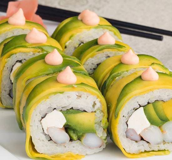 3.1 Avocado ebi roll (8 piezas)