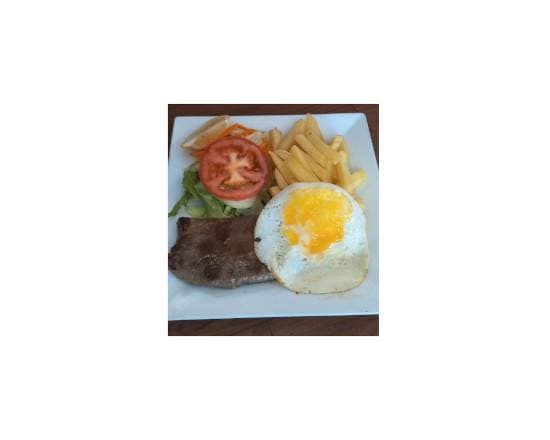 Filete vacuno a lo pobre